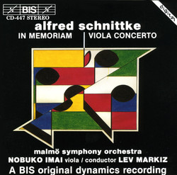 Schnittke - In Memoriam and Viola Concerto