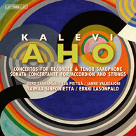 Aho - Concertante works for recorder, saxophone and accordion