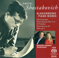 Shostakovich, D.: Piano Sonatas Nos. 1 and 2 / Suite, Op. 6 / 24 Preludes / Tarantella