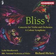 Bliss: Colour Symphony (A) / Violin Concerto