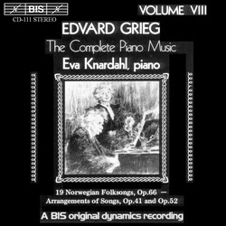 Grieg - Complete Piano Music, Vol.8