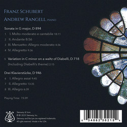 Schubert: Sonata, D 894; Diabelli Variation, D 718; Klavierstücke, D 946