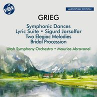 Grieg: Symphonic Dances, Lyric Suite, 3 Orchestral Pieces from Sigurd Jorsalfar & 2 Elegiac Melodies