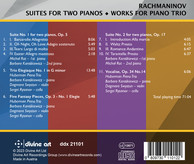 Rachmaninov: Suites for Two Pianos and works for Piano Trio