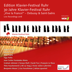 Vive la France! Debussy & Saint-Saint-Saëns (Edition Ruhr Piano Festival, Vol. 37)