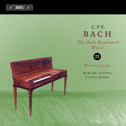 C.P.E. Bach: Solo Keyboard Music, Vol. 22