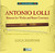 Lolli: Sonatas for Violin and Basso Continuo