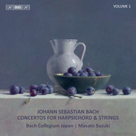 J.S. Bach - Concertos for Harpsichord, Vol. 1