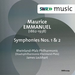 Emmanuel: Symphonies Nos. 1 & 2