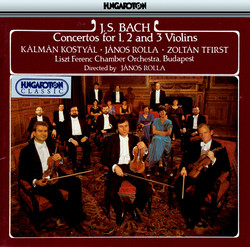 Bach, J.S.: Concertos for 1, 2 and 3 Violins