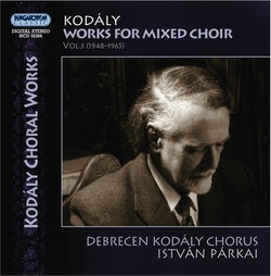 Kodaly, Z.: Choral Music
