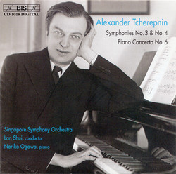 Tcherepnin - Symphonies No.3 & No.4 and Piano Concerto No.6