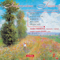 Impressions From France - Works for Clarinet and Piano