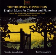 The Thurston Connection – English Music for Clarinet and Piano