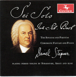 J.S. Bach: The Sonatas and Partitas Chromatic Fantasy and Fugue