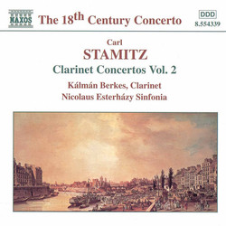 Stamitz, C.: Clarinet Concertos, Vol.  2