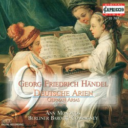 Handel, G.F.: Arias - Hwv 202, 203, 204, 205, 207, 208, 209, 210 / Violin Sonata, Hwv 408 / Trio Sonatas - Hwv 386A, 399