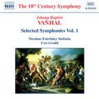 Vanhal: Symphonies, Vol.  1
