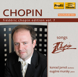 Chopin Edition, Vol. 7: Songs