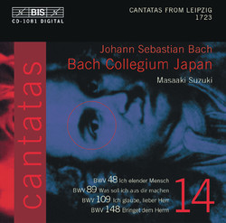 J.S. Bach - Cantatas, Vol.14 (BWV 148, 48, 89, 109)