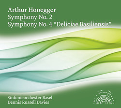 Honegger: Symphony No. 2 - Symphony No. 4, 