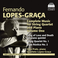 Lopez-Graça: Complete Music for String Quartet and Piano, Vol. 1