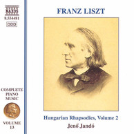 Liszt: Hungarian Rhapsodies, Vol. 2
