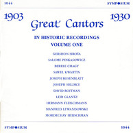 The Great Cantors, Vol. 1 (1903-1927)