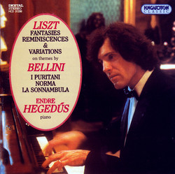 Liszt: Fantasies, Reminiscences and Variations On Themes by Bellini