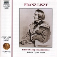Liszt: Schubert Song Transcriptions, Vol. 2