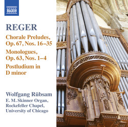 Reger: Organ Works, Vol. 15