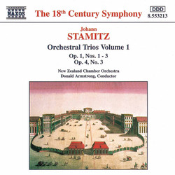 Stamitz, J.: Orchestral Trios Nos. 1 - 3, Op. 1 and No. 3, Op. 4