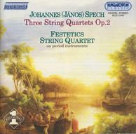 Spech: 3 String Quartets, Op. 2