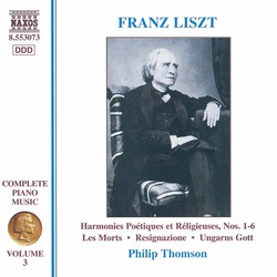 Liszt: Harmonies Poetiques Et Religieuses Nos. 1-6
