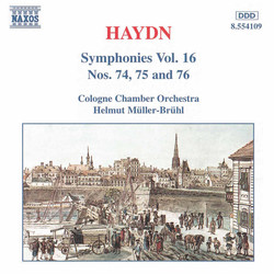 Haydn: Symphonies, Vol. 16 (Nos. 74, 75, 76)