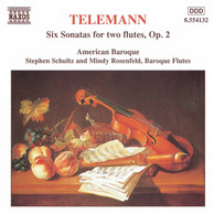 Telemann: 6 Sonatas for Two Flutes Without Bass