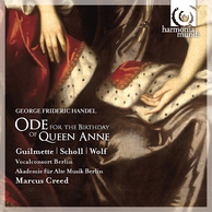 Handel: Ode for the Birthday of Queen Anne