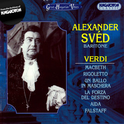 Sved, Alexander: Verdi Baritone Arias and Scenes