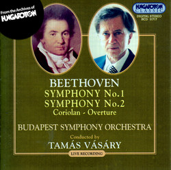 Beethoven: Symphonies Nos. 1 and 2 / Coriolan Overture