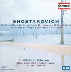 Shostakovich, D.: Suite From Katerina Izmailova / 2 Fables of Krilov / The Execution of Stepan Razin