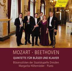 Mozart & Beethoven: Quintets for Winds & Piano