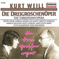 Weill: Die Dreigroschenoper (1928-1931)