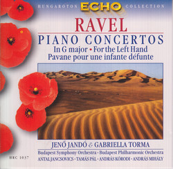 Ravel: Piano Concerto in G Major / Piano Concerto for the Left Hand / Introduction Et Allegro