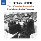 Shostakovich: 3 Chamber Symphonies