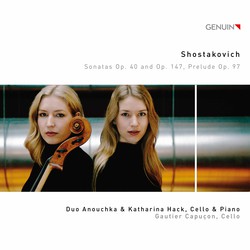 Shostakovich: Sonatas, Op. 40 & Op. 147