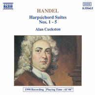 Handel: Harpsichord Suites Nos. 1- 5