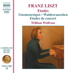 Liszt: 2 Concert Etudes / 3 Etudes De Concert / Mazeppa