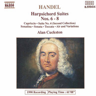 Handel: Harpsichord Suites Nos. 6 - 8