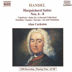Handel: Harpsichord Suites Nos. 6 - 8