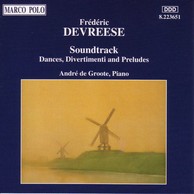 Devreese: Soundtrack - Dances, Divertimenti and Preludes